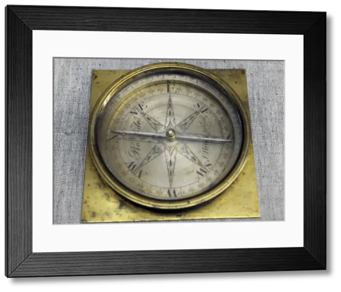 Framed Print : Compass. 19th-20th centuries Framed Print : Compass. 19th-20th centuries