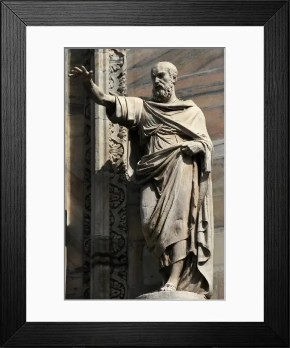 Framed Print : Italy. Milan. Cathedral. Gothic. 14th century. Exterior. Sta Framed Print : Italy. Milan. Cathedral. Gothic. 14th century. Exterior. Sta
