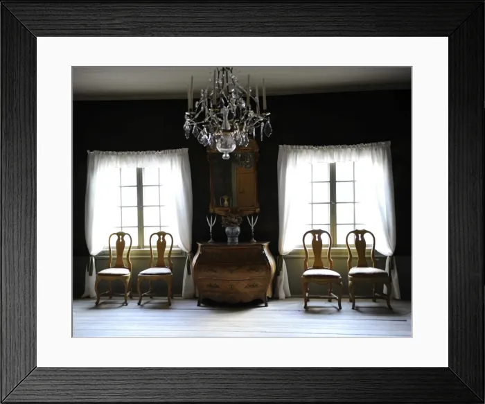 Framed Print : Finland. Turku. Qwensel House. Bourgeois housing from the au Framed Print : Finland. Turku. Qwensel House. Bourgeois housing from the au