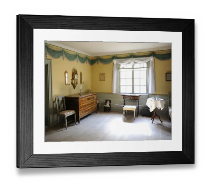 Framed Print : Finland. Turku. Qwensel House. Bourgeois housing from the au Framed Print : Finland. Turku. Qwensel House. Bourgeois housing from the au