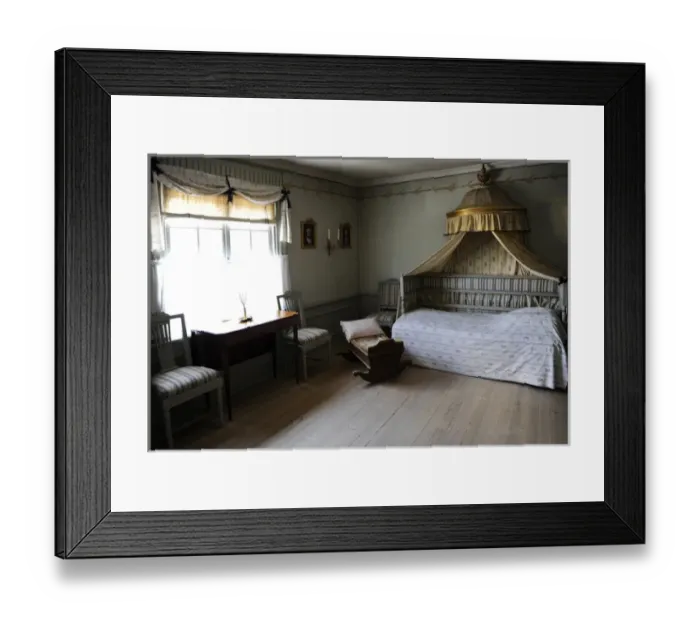 Framed Print : Finland. Turku. Qwensel House. Bourgeois housing from the au Framed Print : Finland. Turku. Qwensel House. Bourgeois housing from the au