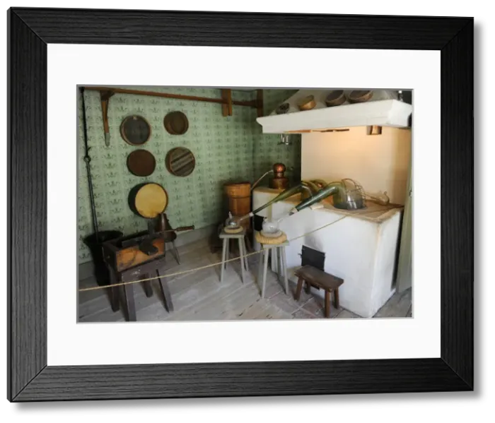 Framed Print : Old Pharmacy laboratoy. Inside. Instrumentals. 1772-1809. Ph Framed Print : Old Pharmacy laboratoy. Inside. Instrumentals. 1772-1809. Ph