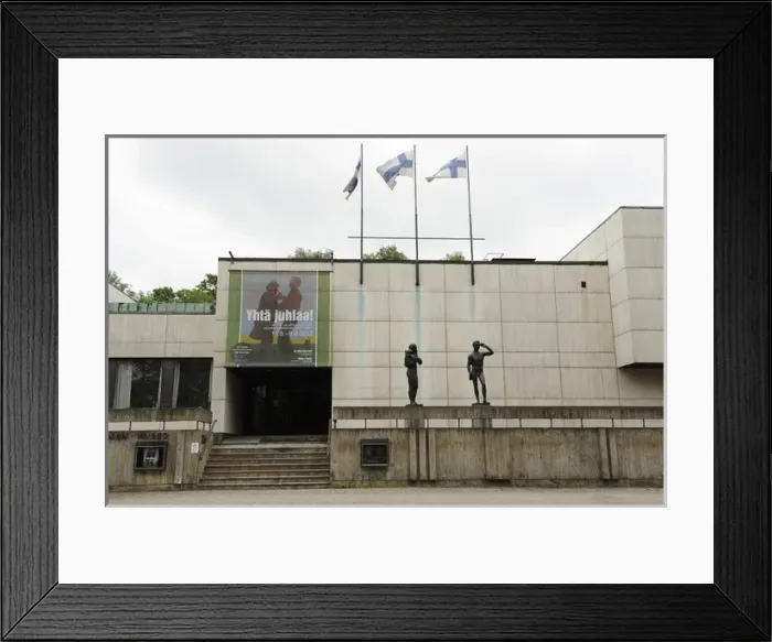 Framed Print : W?in?? Aaltonen Museum of Art or WAM. Turku. Finland Framed Print : W?in?? Aaltonen Museum of Art or WAM. Turku. Finland