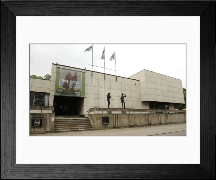 Framed Print : W?in?? Aaltonen Museum of Art or WAM. Turku. Finland Framed Print : W?in?? Aaltonen Museum of Art or WAM. Turku. Finland