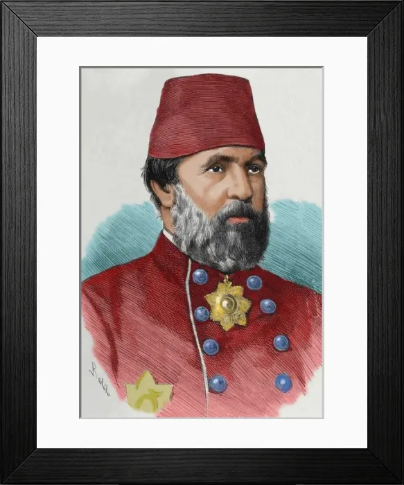 Framed Print : Augustus Charles Hobart-Hampden (1822 A?o??n? 1886). Was a Framed Print : Augustus Charles Hobart-Hampden (1822 A?o??n? 1886). Was a