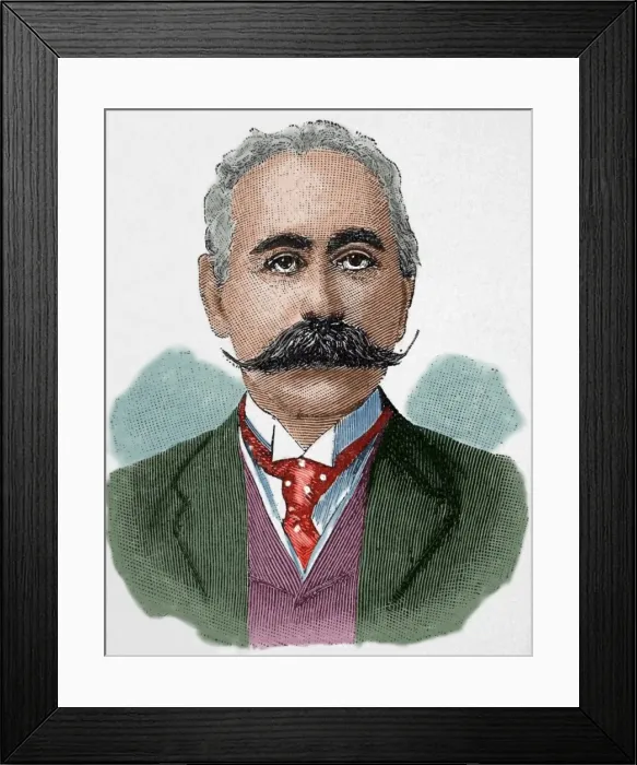 Framed Print : Maurice de Hirsch (1831 A?o??n? 1896). Was a German-Jewish Framed Print : Maurice de Hirsch (1831 A?o??n? 1896). Was a German-Jewish