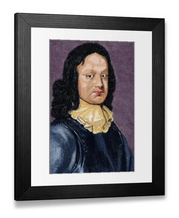 Framed Print : John Hampden (ca. 1595 A?o??n? 1643). Was an English polit Framed Print : John Hampden (ca. 1595 A?o??n? 1643). Was an English polit