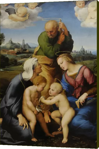 Raphael (1483 A?i? 1520). Canigiani Holy Family. 1507-1508