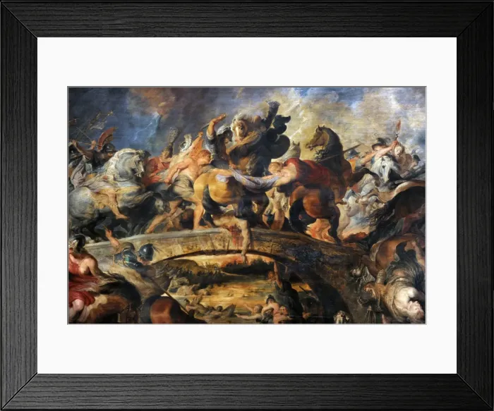 Framed Print : Battle of the Amazons, 1616-1618, by Rubens (1577-1640) Framed Print : Battle of the Amazons, 1616-1618, by Rubens (1577-1640)