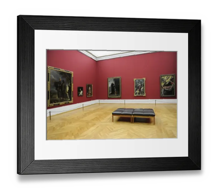 Framed Print : Alte Pinakothek. Interior. Munich. Germany Framed Print : Alte Pinakothek. Interior. Munich. Germany