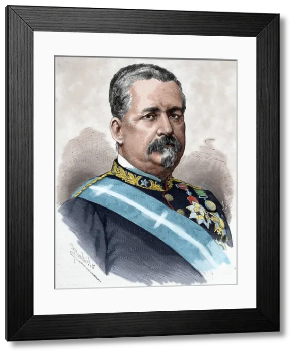 Framed Print : Jenaro Quesada y Matheus, 1st Marquis of Miravalles (1818 A Framed Print : Jenaro Quesada y Matheus, 1st Marquis of Miravalles (1818 A