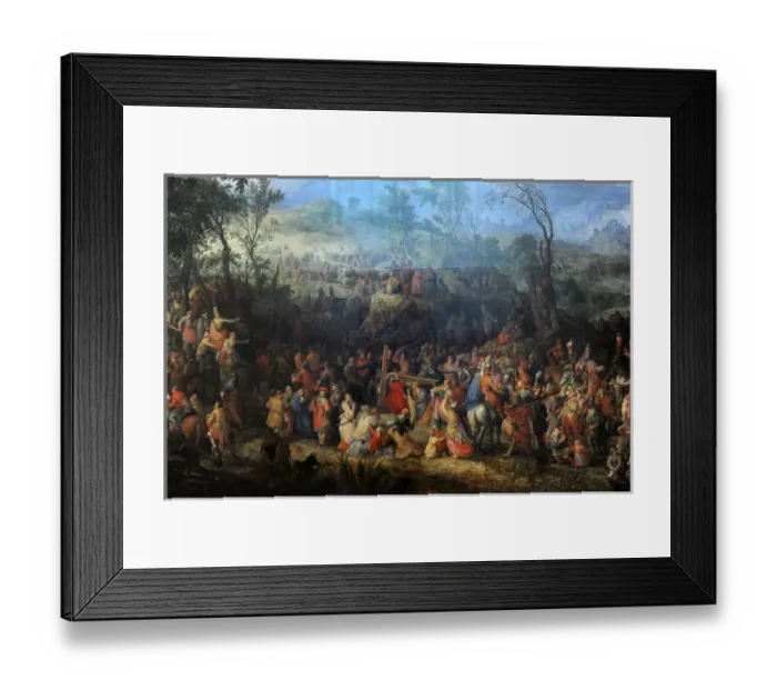 Framed Print : Christ carrying the cross by David Vinckboons (1578-1629) Framed Print : Christ carrying the cross by David Vinckboons (1578-1629)