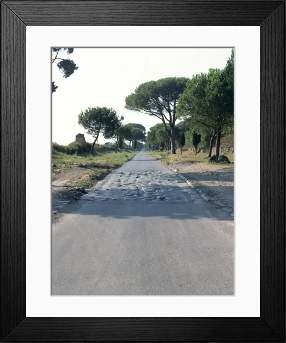 Framed Print : Italy. Appian Way (Via Appia). 4th century BC Framed Print : Italy. Appian Way (Via Appia). 4th century BC