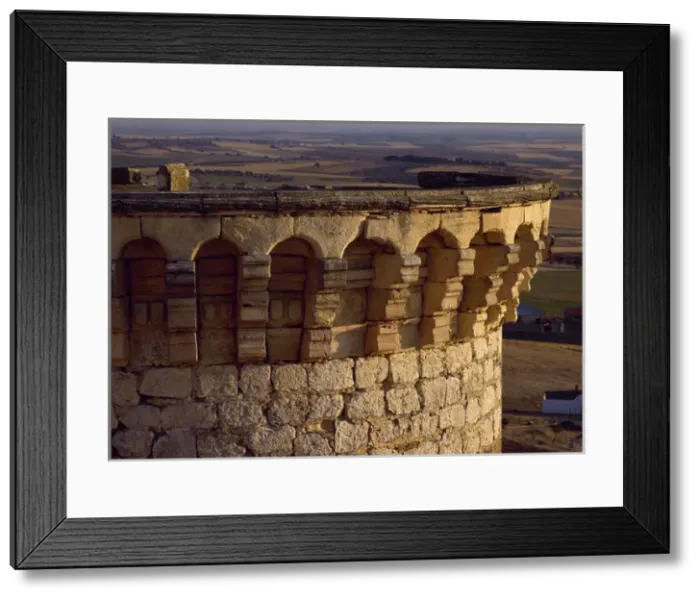 Framed Print : Spain. Castile-La Mancha. Belmonte. Castle. Built in 15th ce Framed Print : Spain. Castile-La Mancha. Belmonte. Castle. Built in 15th ce