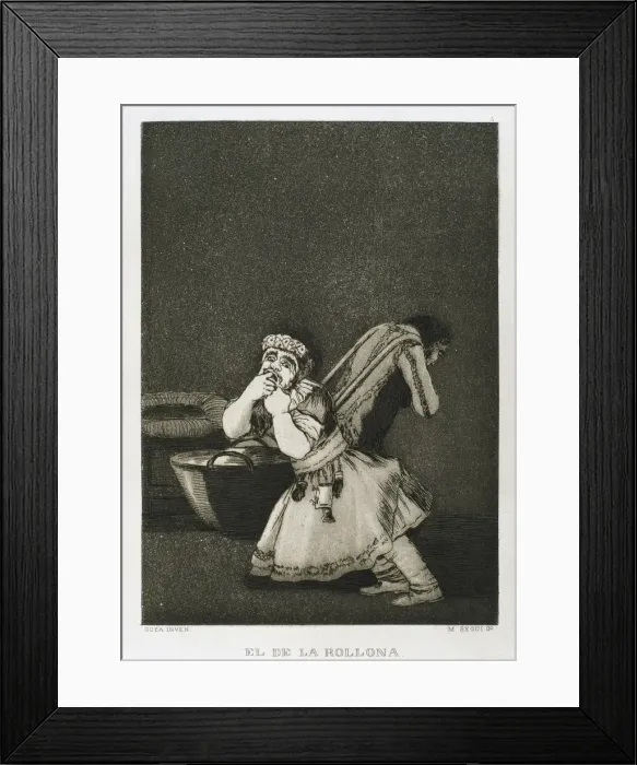 Framed Print : Los Caprichos by Francisco de Goya (1746-1828) Framed Print : Los Caprichos by Francisco de Goya (1746-1828)
