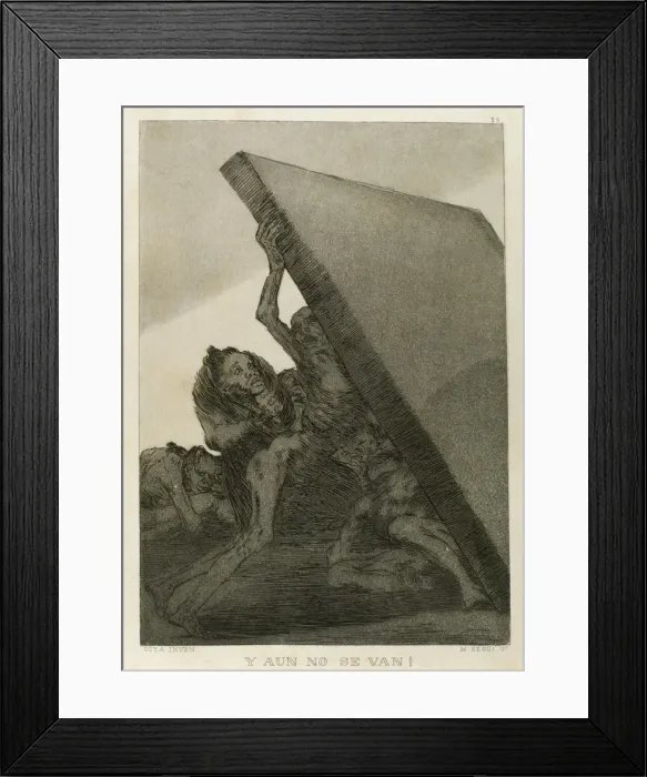 Framed Print : Los Caprichos by Francisco de Goya (1746-1828) Framed Print : Los Caprichos by Francisco de Goya (1746-1828)