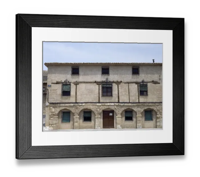 Framed Print : Spain. Castile-La Mancha. Belmonte. Trinitarians Convent. Bu Framed Print : Spain. Castile-La Mancha. Belmonte. Trinitarians Convent. Bu