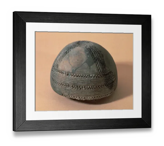Framed Print : Bell Beaker. Eneolithic. Spain Framed Print : Bell Beaker. Eneolithic. Spain