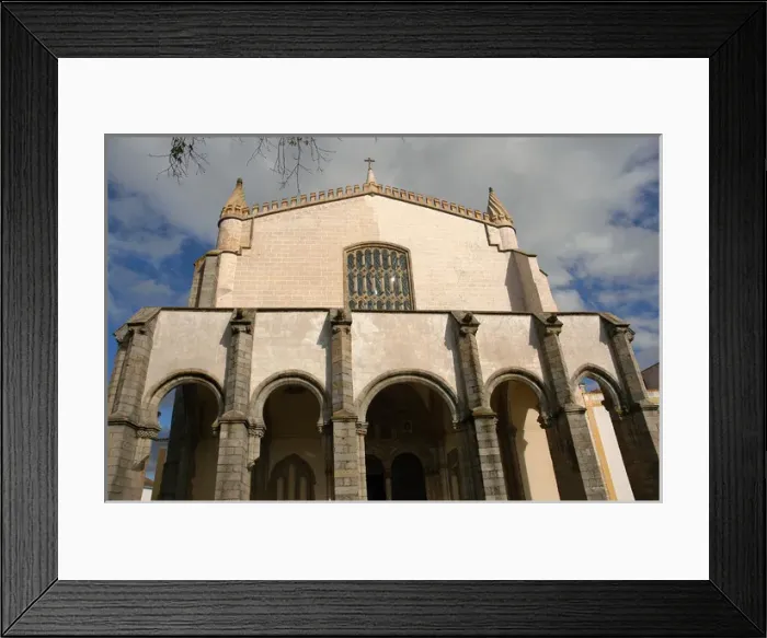 Framed Print : Portugal. Evora. Church of St. Francis. Manueline style. 1475 Framed Print : Portugal. Evora. Church of St. Francis. Manueline style. 1475