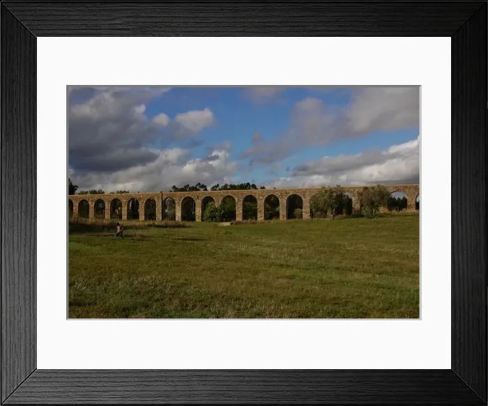 Framed Print : Portugal. Evora. Aqueduct of Silver Water. Built in 1531-153 Framed Print : Portugal. Evora. Aqueduct of Silver Water. Built in 1531-153