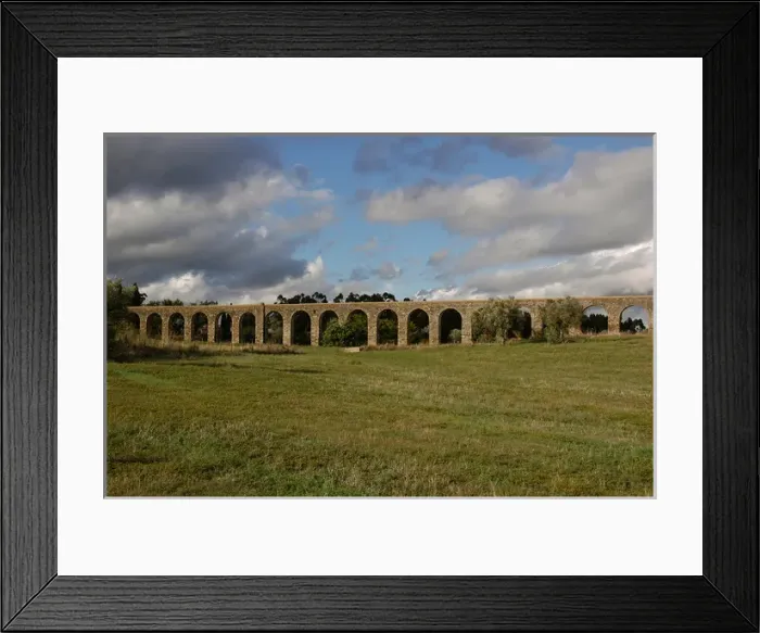 Framed Print : Portugal. Evora. Aqueduct of Silver Water. Built in 1531-153 Framed Print : Portugal. Evora. Aqueduct of Silver Water. Built in 1531-153