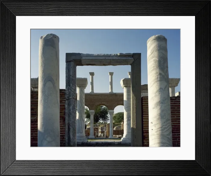 Framed Print : Basilica of St. John, Ephesus. Constructed by Justinian I, 6 Framed Print : Basilica of St. John, Ephesus. Constructed by Justinian I, 6