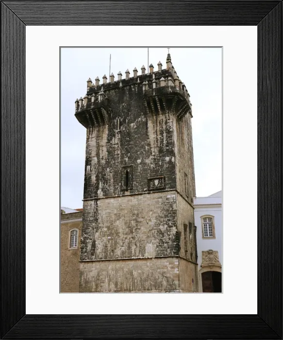 Framed Print : Portugal. Estremoz. Tower of the Three Crowns (Torre das Tre Framed Print : Portugal. Estremoz. Tower of the Three Crowns (Torre das Tre
