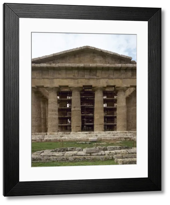 Framed Print : Italy. Paestum. Temple of Neptune Framed Print : Italy. Paestum. Temple of Neptune