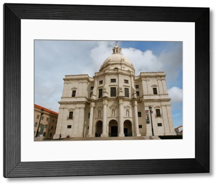 Framed Print : Portugal. Lisbon. Church of Santa Engracia. 17th century. Ba Framed Print : Portugal. Lisbon. Church of Santa Engracia. 17th century. Ba