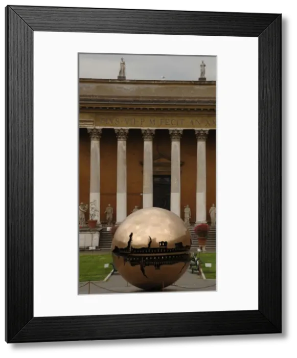 Framed Print : Sphere Within Sphere. By Arnaldo Pomodoro (b. 1926) Framed Print : Sphere Within Sphere. By Arnaldo Pomodoro (b. 1926)