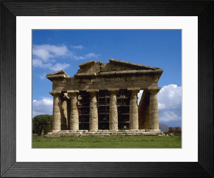 Framed Print : Italy. Paestum. Temple of Neptune Framed Print : Italy. Paestum. Temple of Neptune