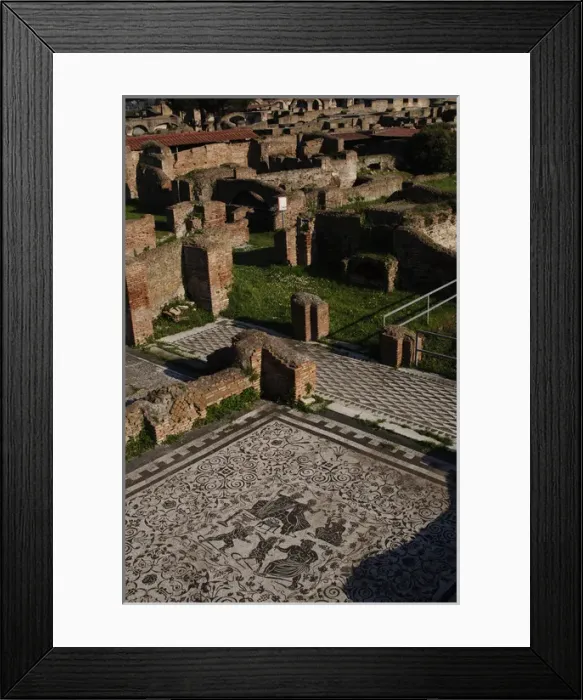Framed Print : Roman Art. Italy. Ostia Antica. House of Bacchus and Ariadne Framed Print : Roman Art. Italy. Ostia Antica. House of Bacchus and Ariadne