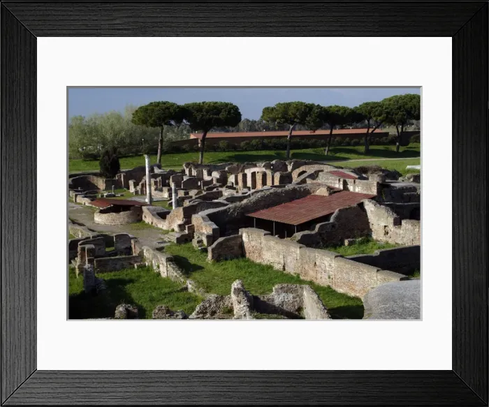 Framed Print : Italy. Ostia Antica. Ruins Framed Print : Italy. Ostia Antica. Ruins