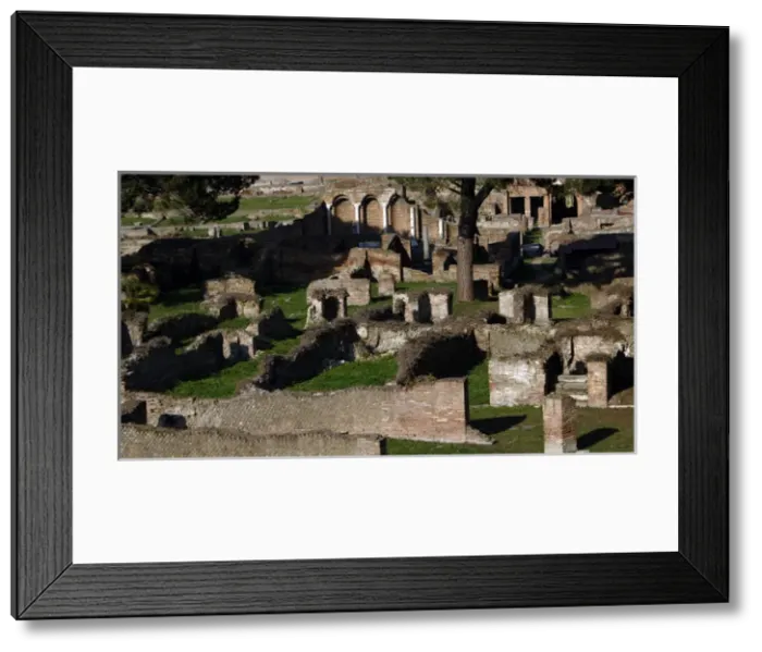 Framed Print : Italy. Ostia Antica. Ruins Framed Print : Italy. Ostia Antica. Ruins