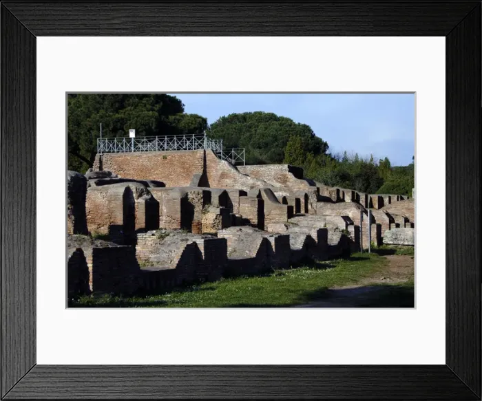Framed Print : Italy. Ostia Antica. Baths of Neptune Framed Print : Italy. Ostia Antica. Baths of Neptune