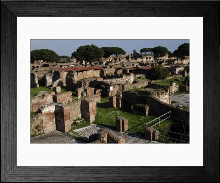 Framed Print : Italy. Ostia Antica. Ruins Framed Print : Italy. Ostia Antica. Ruins