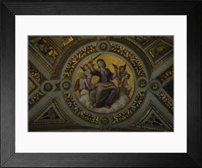Framed Print : Raphael (1483-1520). Italian painter and architect. The Alle Framed Print : Raphael (1483-1520). Italian painter and architect. The Alle