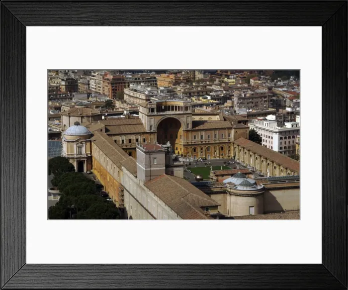 Framed Print : Vatican Museums. Vatican City. Exterior Framed Print : Vatican Museums. Vatican City. Exterior