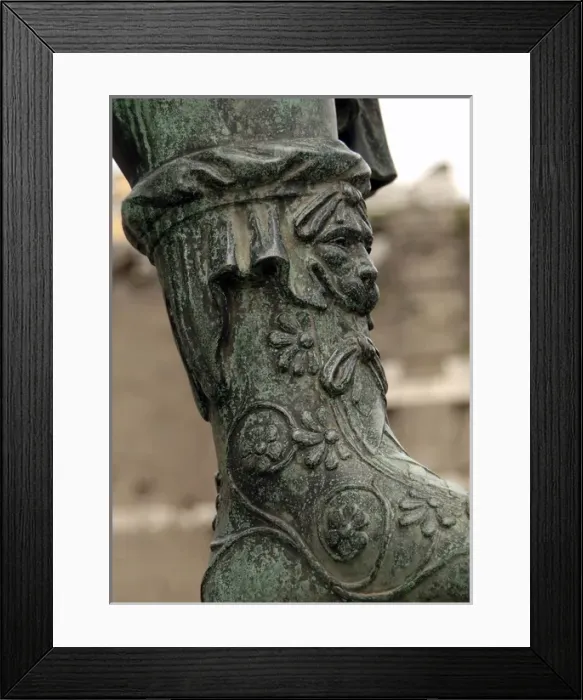 Framed Print : Nerva (30-98). Roman Emperor (96-98). Bronze statue Framed Print : Nerva (30-98). Roman Emperor (96-98). Bronze statue
