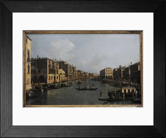Framed Print : Grand Canal Looking South-East from the Campo Santa Sophia t Framed Print : Grand Canal Looking South-East from the Campo Santa Sophia t