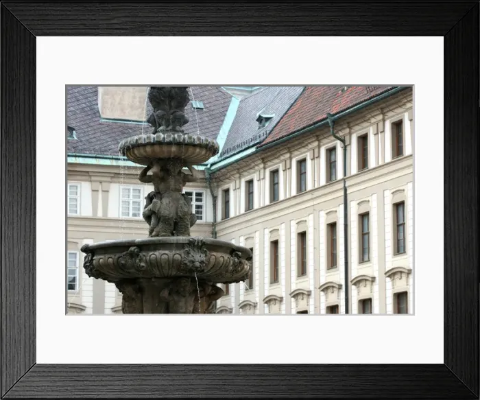 Framed Print : Czech Republic. Prague. Fountain of Kohl by Hieronymus Kohl Framed Print : Czech Republic. Prague. Fountain of Kohl by Hieronymus Kohl