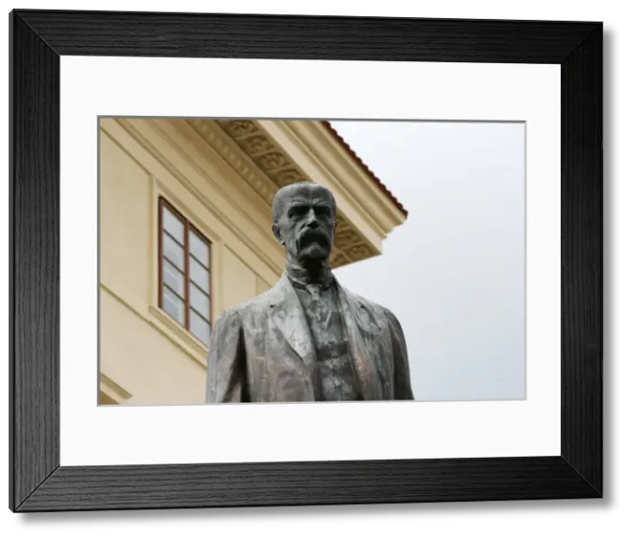 Framed Print : Tomas Garrigue Masaryk (1850-1937). First President of Czech Framed Print : Tomas Garrigue Masaryk (1850-1937). First President of Czech