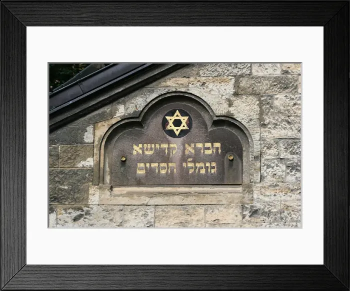 Framed Print : Czech Republic. Prague. Jewish Ceremonial Hall. Neo-Romanesq Framed Print : Czech Republic. Prague. Jewish Ceremonial Hall. Neo-Romanesq