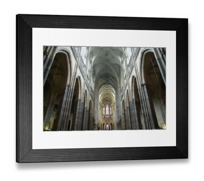 Framed Print : Czech Republic. Prague. Interior of St. Vitus Cathedral. Got Framed Print : Czech Republic. Prague. Interior of St. Vitus Cathedral. Got