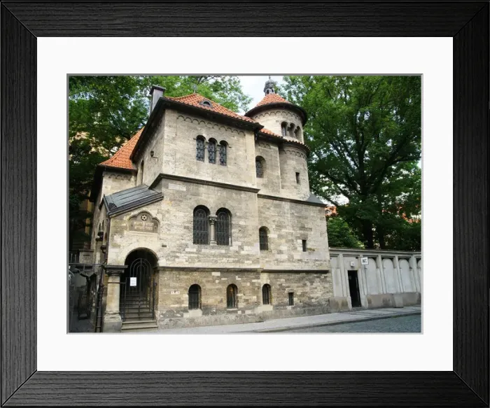 Framed Print : Czech Republic. Prague. Jewish Ceremonial Hall. 1911-12. Ori Framed Print : Czech Republic. Prague. Jewish Ceremonial Hall. 1911-12. Ori