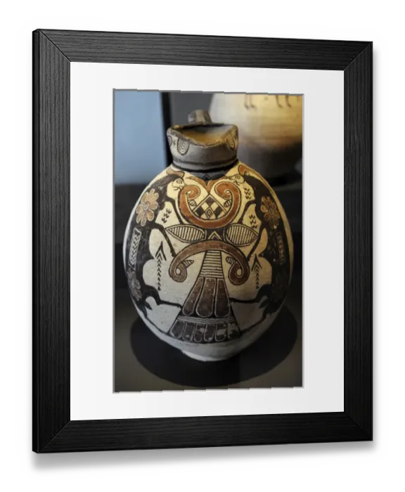 Framed Print : Cypriot jug. Pottery. 8th-6th centuries BC Framed Print : Cypriot jug. Pottery. 8th-6th centuries BC