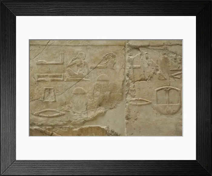 Framed Print : Hieroglyphics. Relief. From the Temple of Queen Hatshepsut Framed Print : Hieroglyphics. Relief. From the Temple of Queen Hatshepsut