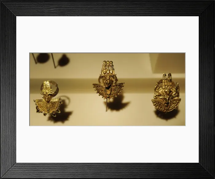 Framed Print : Egyptian rings Framed Print : Egyptian rings