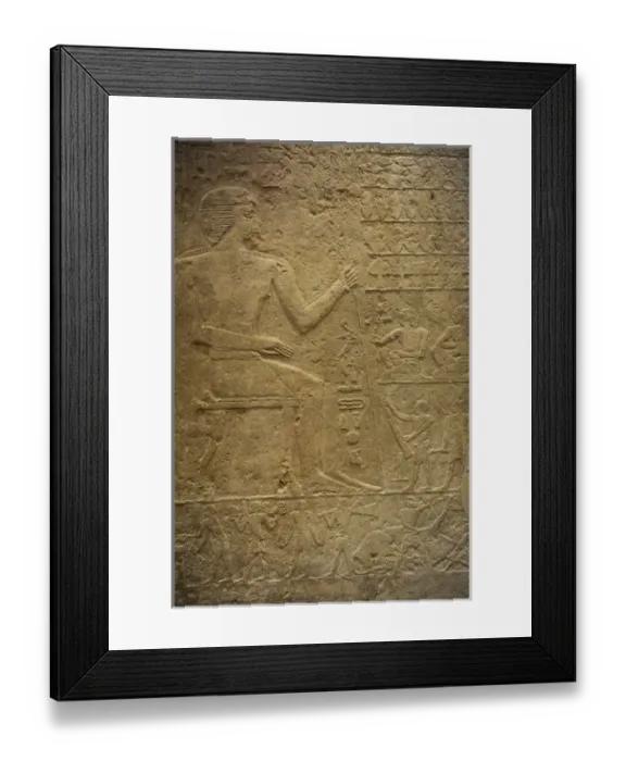 Framed Print : Offering chamber. Mastaba of Merib. Egypt Framed Print : Offering chamber. Mastaba of Merib. Egypt