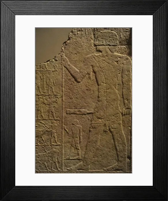 Framed Print : Offering chamber. Mastaba of Merib. Egypt Framed Print : Offering chamber. Mastaba of Merib. Egypt